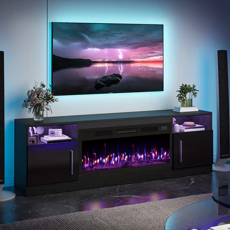 LED Fireplace TV Stand