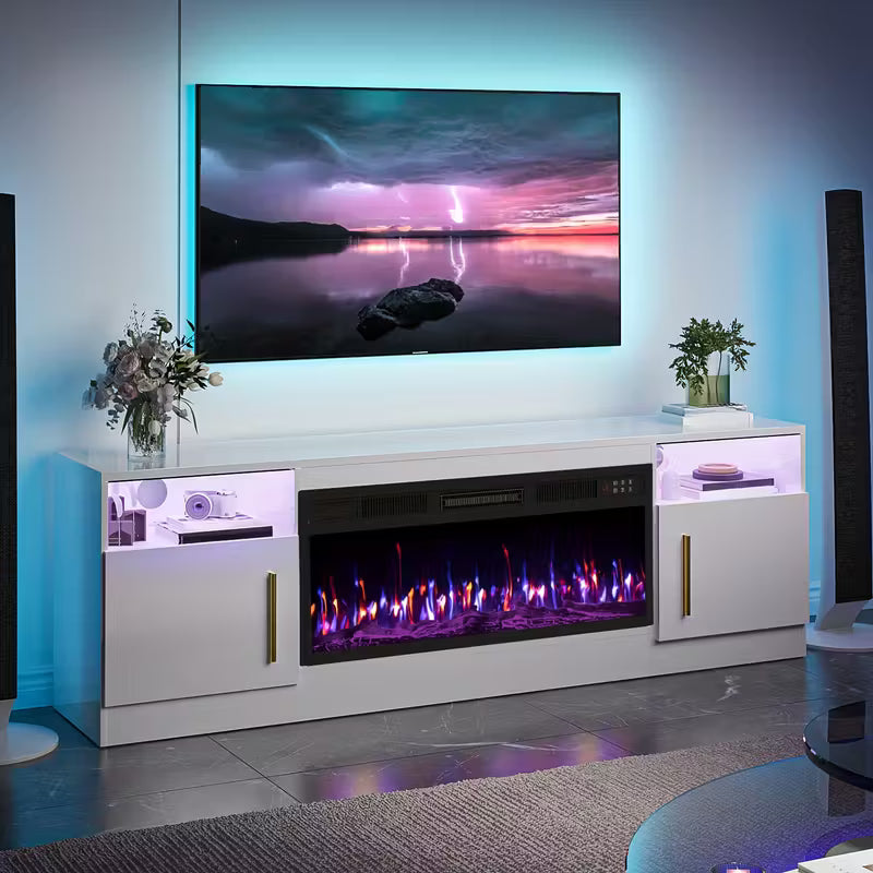 LED Fireplace TV Stand