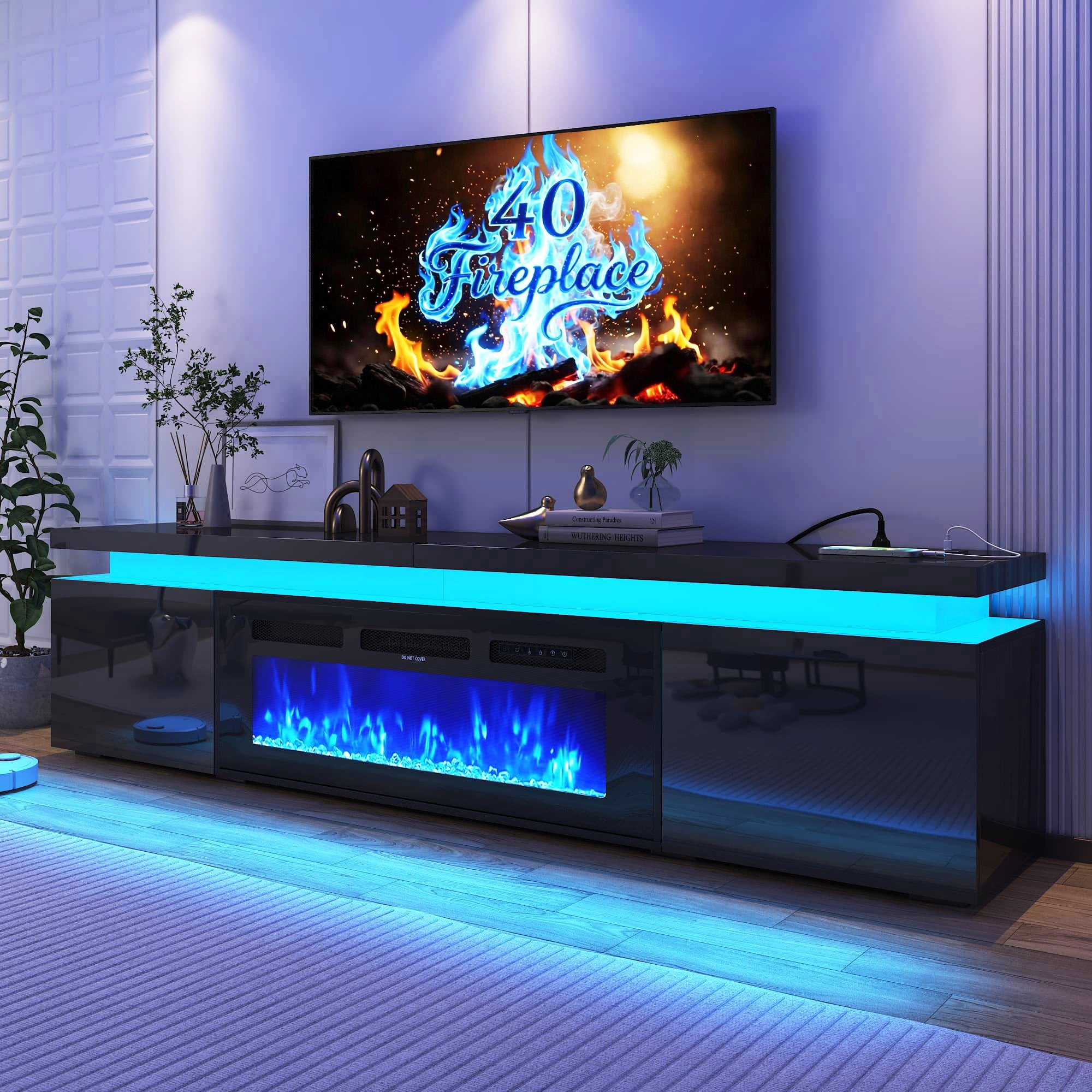 LED Fireplace TV Stand