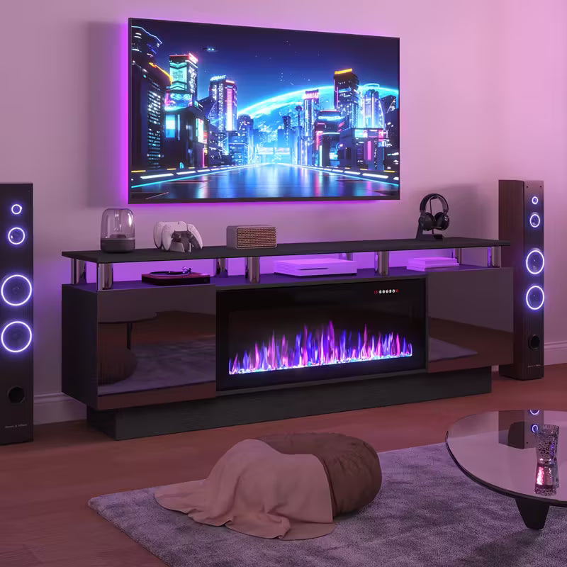 LED Fireplace TV Stand
